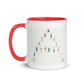 Alphabet Tennis Player Ceramic Mug "A"